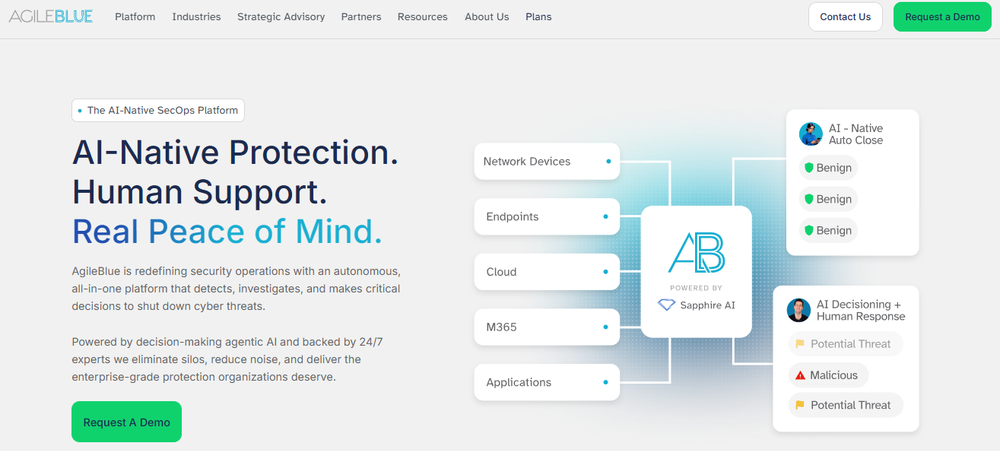 AgileBlue Screenshot 1