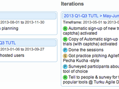 Get a quick view of your product's roadmap