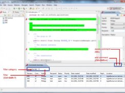 03 - The is the commentsummary view with its functions