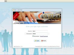 Agilo Login Screen