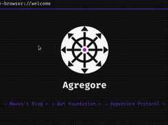Agregore Browser Screenshot 1