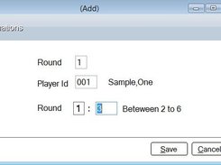 Score Entry