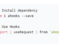 ahooks Screenshot 1