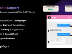 Your brand can now trust Verifast ai support chatbot to get that load removed from your team. We've seen 92% CSAT for brands doing 200k queries a week.  Verifast got you covered from handling support queries like order updates, cancellation, return, refund to anything you can think of.