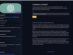 revChatGPT Screenshot 1
