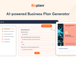 Bizplanr Screenshot 1