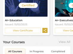 AI CERTs Screenshot 1