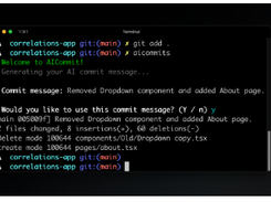 AI Commits Screenshot 1