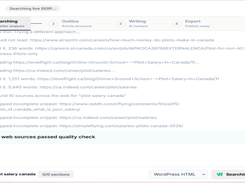 Live Search Research Tab