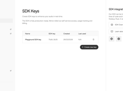 ai-coustics Developer Platform preview