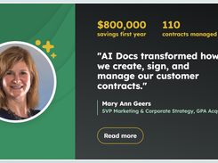 AI Docs Contract Automation Customer Testimonial