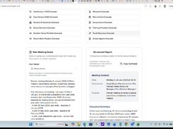 Meeting Notes Synthesiser