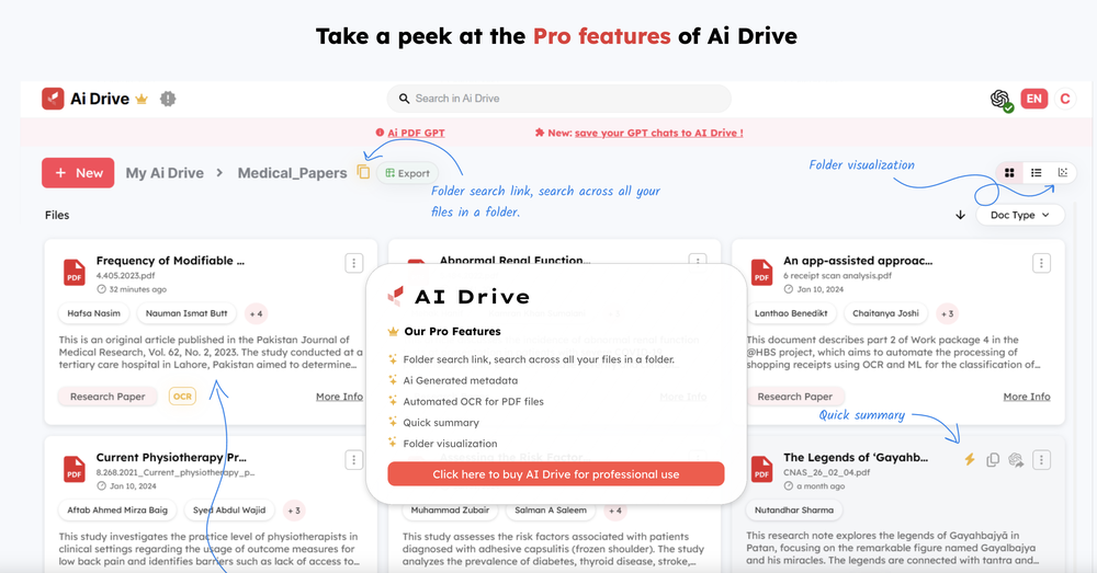 AI Drive Screenshot 1