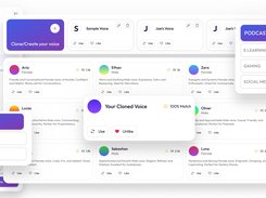 AI Voice library