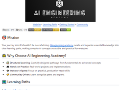 AI Engineering Academy Screenshot 1