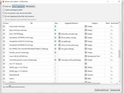 Review dialog - Windows