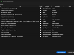 Review dialog - macOS