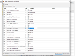 Review dialog - Windows