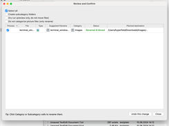Done sorting - macOS