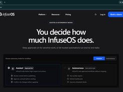 InfuseOS Assisted and Autonomous modes