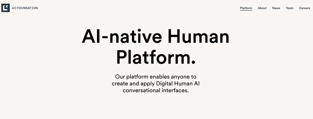 AI Foundation Screenshot 1