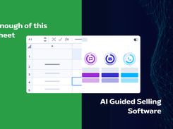 Enough of this sheet... AI Guided Selling Software