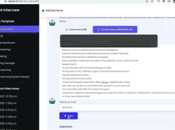AI Mock Interview Screenshot 1