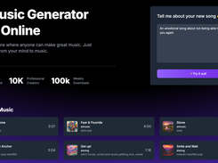 AI Music Generator Screenshot 1