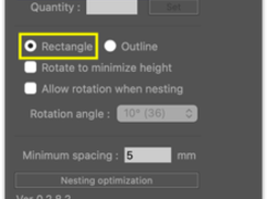 Only "Rectangle" Checked