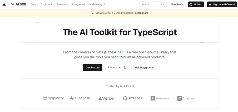 AI SDK Screenshot 1