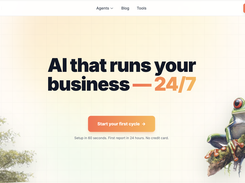 landing page