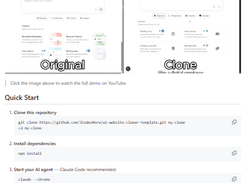 AI Website Cloner Template Screenshot 1
