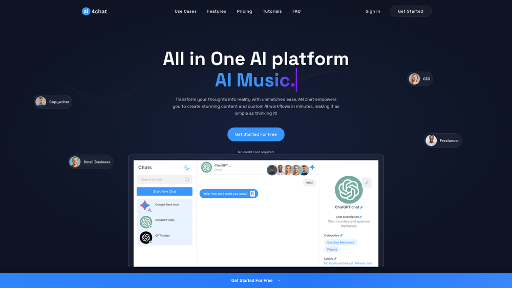 AI4Chat Screenshot 1