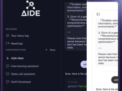 AIDE AI Screenshot 1