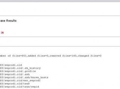 AIDE Reporting Searching for Changes on a Particular Host