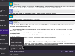 AI model selection. OpenAI GPT examples.