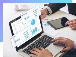 A live agent can easily collaborate with the AI agent and take over seamlessly through chat. Each call is transcribed into searchable text records for easier access to review, track, and uncover hidden needs within conversations, all seamlessly connected to Aiello One.