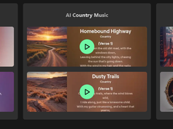 AIMusic.fm Screenshot 1