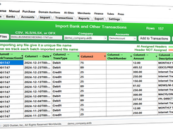 Import Screen