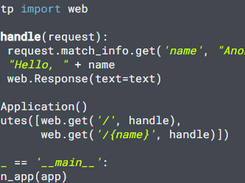 AIOHTTP Screenshot 2
