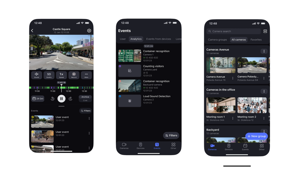 Aipix Telecom VSaaS Platform Screenshot 1