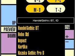 Change the playlist font