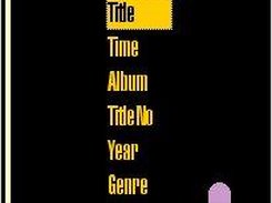 Change the column sequence of the playlist