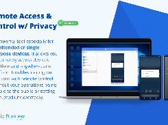 AirDroid Business remote access and control with exclusive privacy mode*
