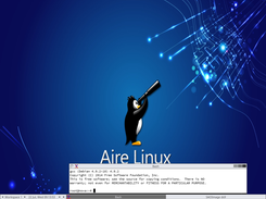 Aire Linux 0.2: Terminal and Compiler