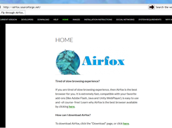 The User Interface of Airfox