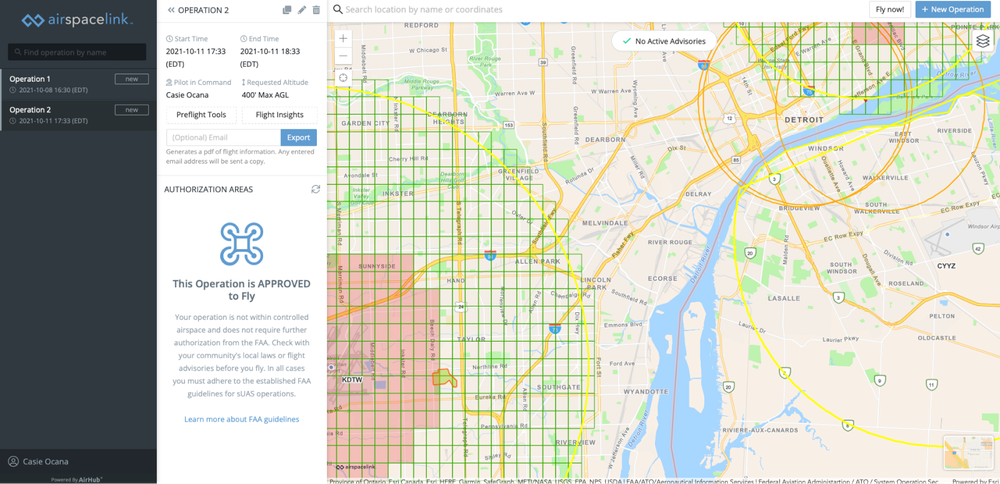 Airspace Link Screenshot 1