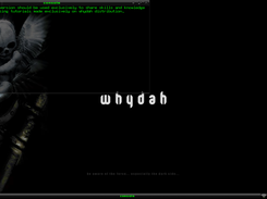 WHYDAH - Linux Distribution Screenshot 4