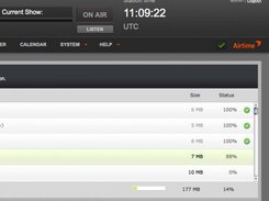 Checking the status of uploads to the media archive