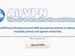 AirVPN Screenshot 1